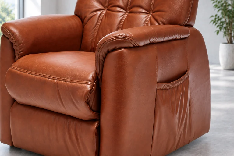 LIFTCHAIR — Boczna kieszeń i miękki podłokietnik