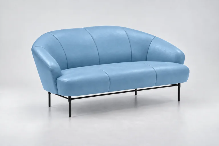 PASCAL — Zaokrąglona sofa na neutralnym tle